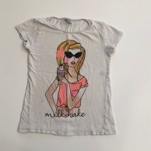 Zara kids milkshake t-shirt size 5-6